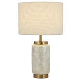 Telbix Lighting Table Lamps Seneca Table Lamp White / Gold SENECA TL-WHGD Telbix Lighting Lights-For-You SENECA TL-WHGD